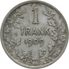 Belgien 1 Francs 1909 - DER BELGEN